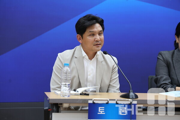 정훈 미니게이트 대표는 AI 활용의 핵심은 지식 전수보다는 학생들이 지혜롭게 AI를 활용할 수 있어야 한다고 강조했다. /구아현 기자