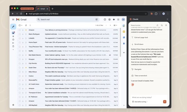 앤트로픽이 최신 AI 모델 ‘클로드 소넷 4.5’를 공개했다. 이 모델은 웹사이트를 직접 탐색하고, 스프레드시트에 데이터를 입력하며, 여러 단계가 필요한 복잡한 작업도 처음부터 끝까지 해낼 수 있는 점이 특징이다. /앤트로픽