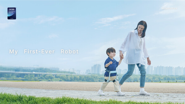 위로보틱스가 아동용 웨어러블 로봇으로 CES 2026 혁신상을 받았다. /위로보틱스
