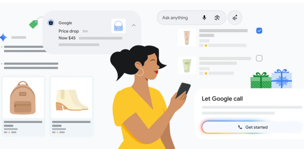 구글이 홀리데이 시즌을 노린 다양한 인공지능(AI) 쇼핑 기능을 선보였다. /구글홈페이지 캡처