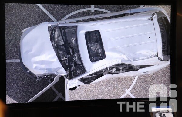 버추얼 트윈에서는 자동차 충돌 테스트를 가상에서 할 수 있다. /김동원 기자