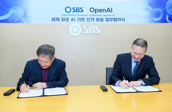 “개표방송도 AI 시대”… SBS-오픈AI, 6·3 지방선거 협업